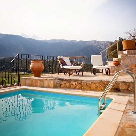 Stone Built Villa Galatia, Poolside & Perfect View Karés Екстериор снимка