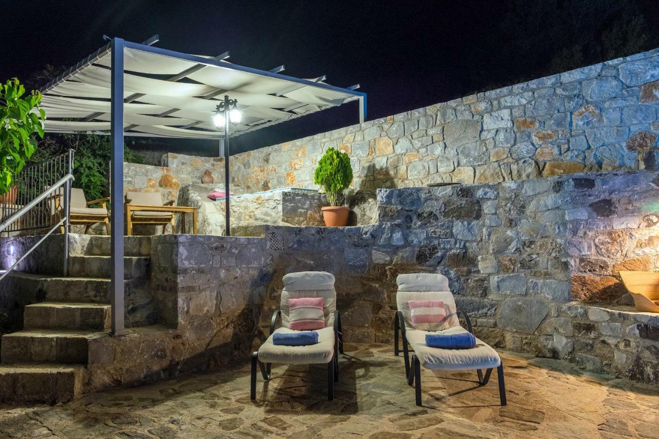 Stone Built Villa Galatia, Poolside & Perfect View Karés Екстериор снимка